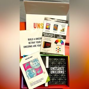 Unstable unicorns (NEW - NEVER OPENED)